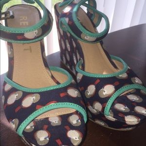 Wedge sandals - size 8.5 NW